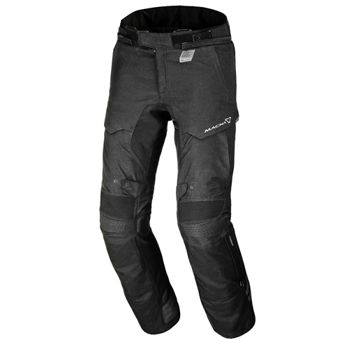 MACNA Ultimax pants, Textiel motorbroek heren, Zwart langt
